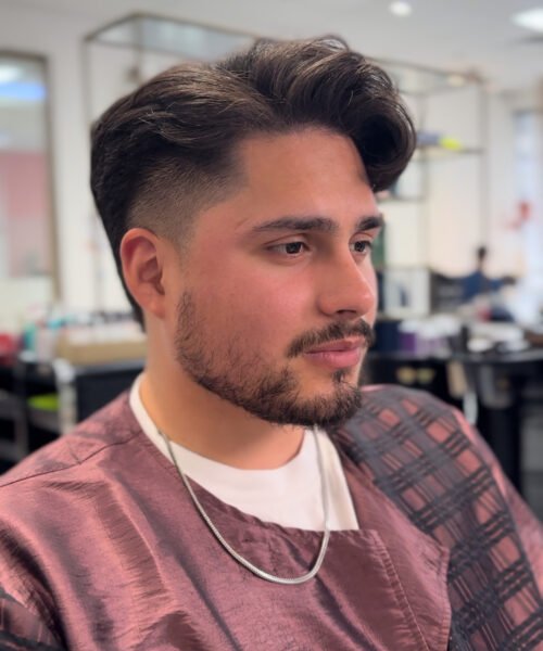 Men's haircut Houston Texas