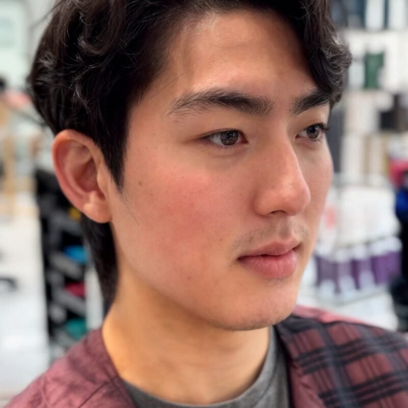 Asian Men's perm Katy Texas