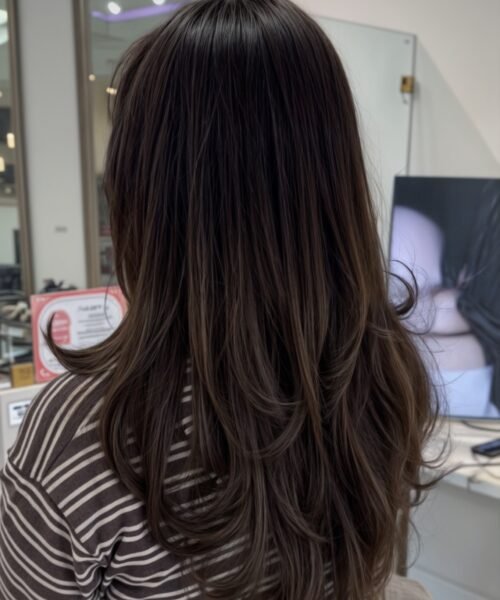 Natural Balayage Houston Texas Asian Hair Salon