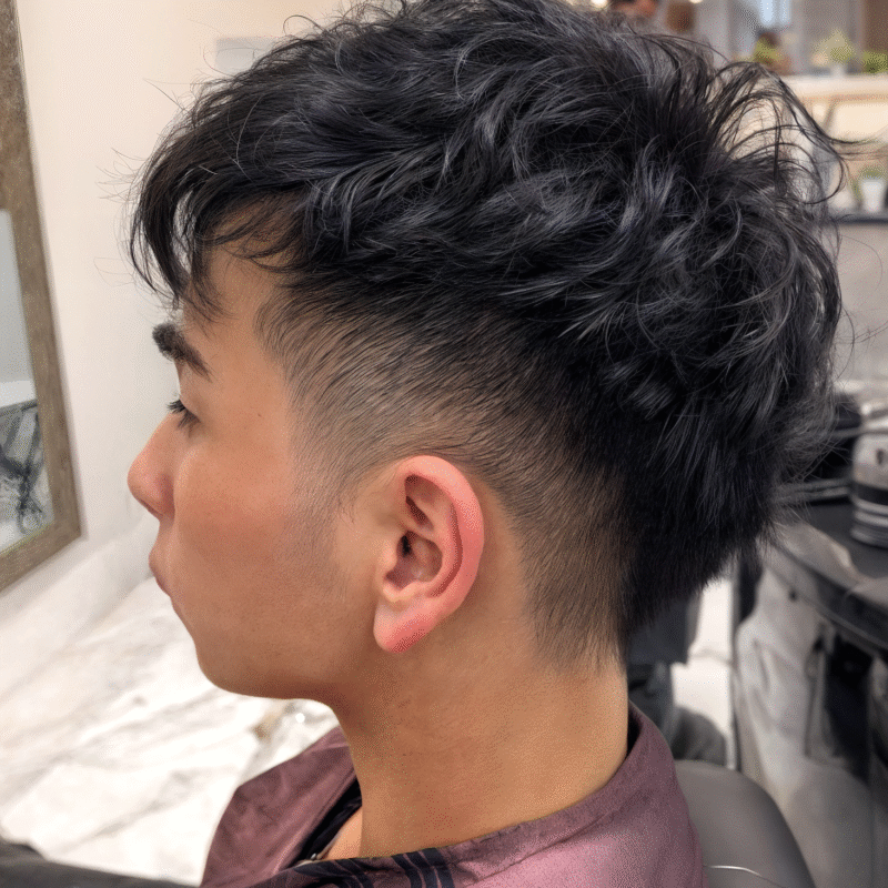Men's Perm Hair Salon in Houston