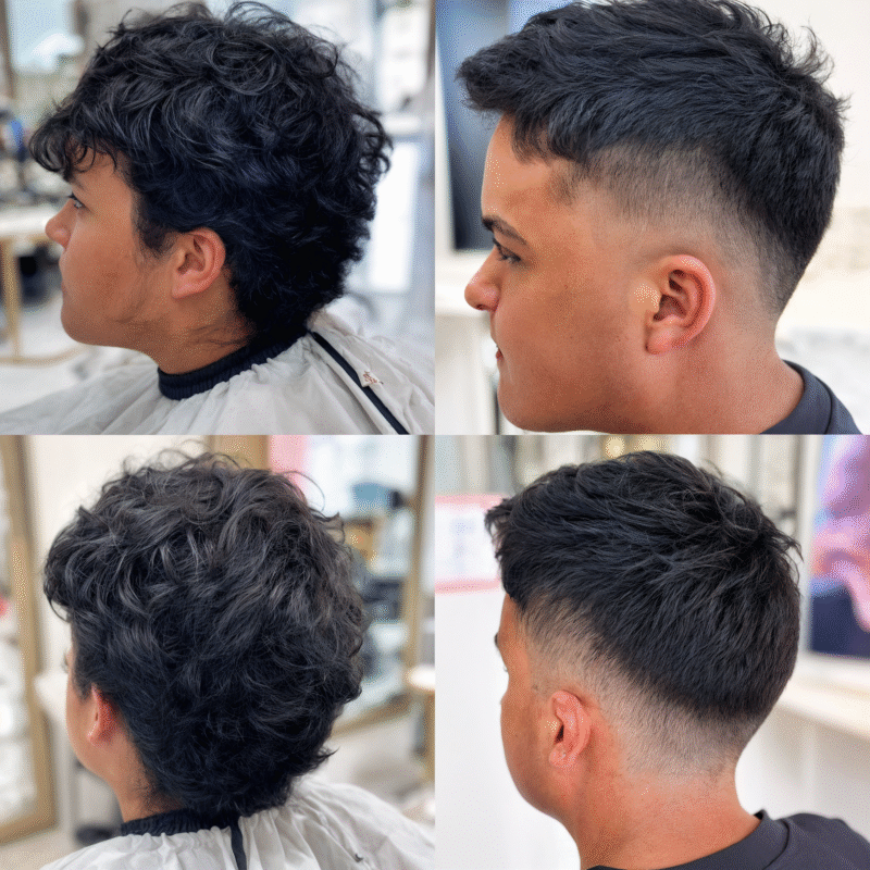 Men's Fade Haircut - Hair Salon Houston