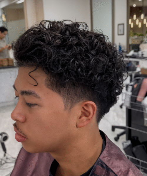 Men's Perm - Korean Hair Salon in Houston Texas