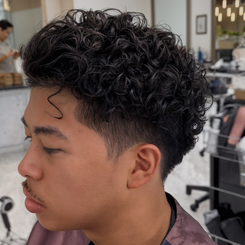 Men's Perm - Korean Hair Salon in Houston Texas