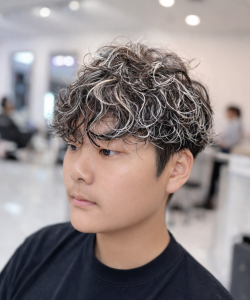 Men's Hair Highlights - Arianna Hair Salon in Katy Texas